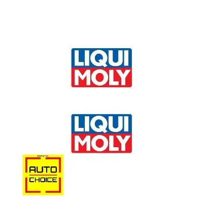 Picture of LIQUI MOLY LOGO STICKER FOR BIKES, CARS HELMETS, AND LAPTOPS - Car Accessories (Multicolor)
