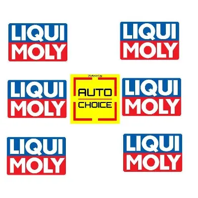 Picture of LIQUI MOLY LOGO STICKER FOR BIKES, CARS HELMETS, AND LAPTOPS (Multicolor)