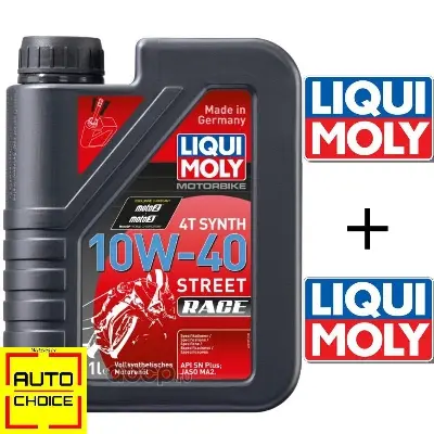 Picture of Liqui Moly Synth 10W-40 Street Race Full Synthetic Engine Oil - 1 Litre