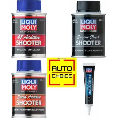 Picture of Liquimoly Performance Pack-4T Additive+Flush+Mos2 +Speed
