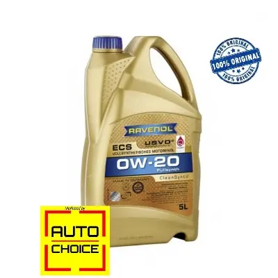 Picture of RAVENOL ECS SAE 0W-20 Full Synthetic - 5L