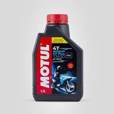 Picture of Motul 3000 4T Plus 10W30 Mineral Engine Oil 1.2L
