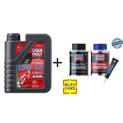 Picture of Liqui Moly 10W-40 Full Synth+Performance pack