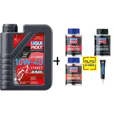 Picture of Liqui Moly 10W-40 Full Synth+4-PC Performance pack
