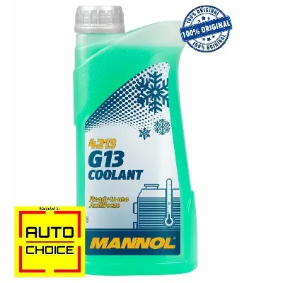 Picture of MANNOL G13 COOLANT Ready-to-use Antifreeze - 1KG (Green)