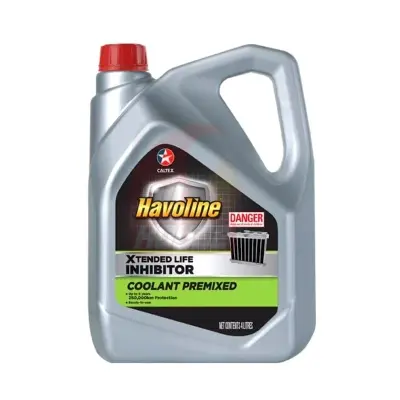 Picture of Havoline Xtended Life Inhibitor Premixed Antifreeze/Coolant-4L (Green)