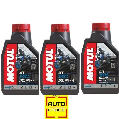 Picture of Mineral Engine Oil 3000 4T Plus 10W30 1L-3-pc Combo pack