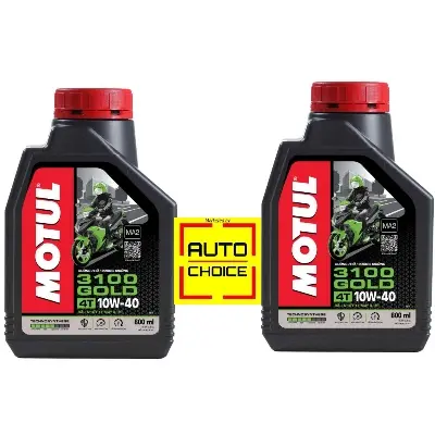 Picture of 3100 Gold 10W40 Tecno-Synthetic Engine Oil  – 1 L- 2pc Combo