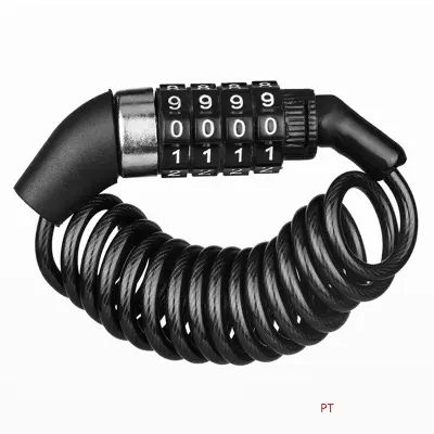 Picture of 4 digit set password safety helmet lock - cycle accessories - cycle accessories (Black)
