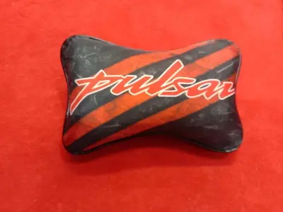 Picture of PVC Leather Bike Pillow - Bajaj pulsar motorcycle pillow- (Red)