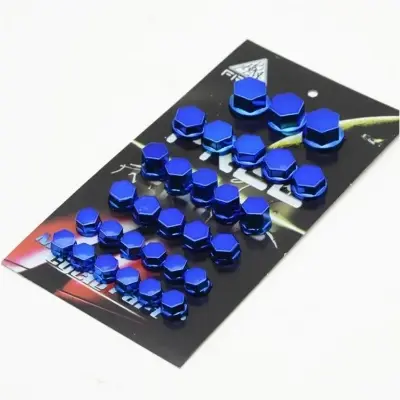 Picture of Universal 30 PCs Decorative Bolt Screw Cover Cap for Motorcycle