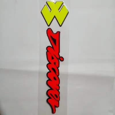 Picture of Discover Motorbike Sticker - Car Accessories (Multicolor)
