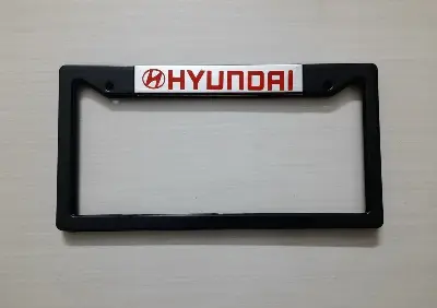 Picture of HYUNDAI Car Number Plate Frame, Car License plate- (2PC/SET)