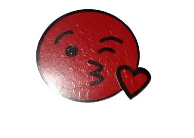 Picture of Motorbike Sticker - Car Accessories- Monster Head Sticker-2pc (Multicolor)