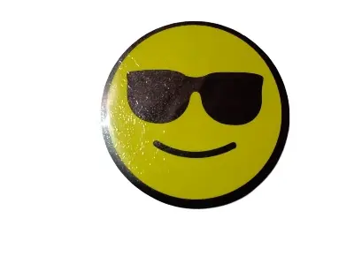Picture of Motorbike Sticker - Car Accessories- Monster Head Sticker-2pc (Multicolor)
