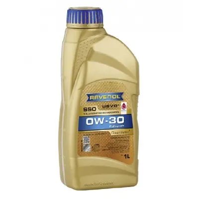 Picture of RAVENOL SSO SAE 0W-30 Full Synthetic Engine oil for Car-1L