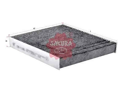 Picture of SAKURA CABIN FILTER CAC-11380 (CHARCOAL)