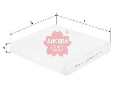 Picture of SAKURA CABIN FILTER CA-1114 FOR TOYOTA