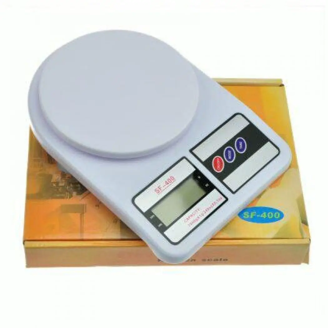 Picture of ফল ও সবজি মাপার জন্য ডিজিটাল কিচেন স্কেল – ১০ কেজি | MNK SHOP - White