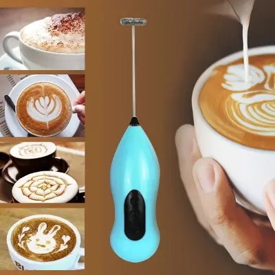 Picture of Milk Frother, Egg Beater Blender - Compact Handheld Mixer | MNK SHOP - Black