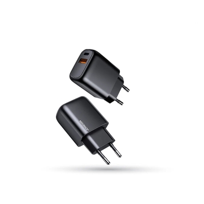 Picture of JOYROOM L-QP204 Smart Dual Port PD+QC3.0 Travel Charger - EU Plug