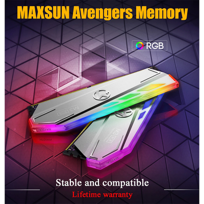 Picture of MAXSUN RGB Lighting 3200MHz ddr4 8GB RAM