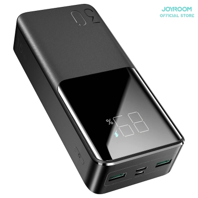 Picture of Joyroom JR-T015 15W Fast Charging 30000mAh Big Capacity Power Bank -Black