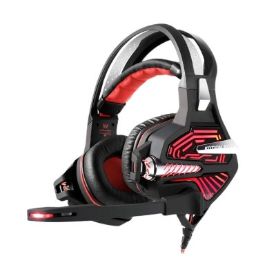 Picture of KOTION EACH GS100 Gaming Headphones With Microphone Deep Bass Stereo USB 7.1 Surround Sound Headsets Mic - Red