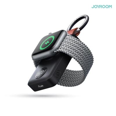 Picture of Joyroom JR-WQW01 2000mAh Portable Wireless Charger Power bank for Apple Watch - Black