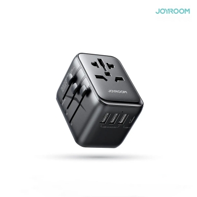 Picture of Joyroom JR-TCW01 Universal Travel Adapter-Black