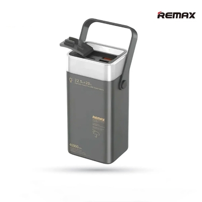 Picture of Remax RPP-596 Fluorite Series 40000mAh 20W+22.5W PD+QC Outdoor Colorful LED Fast Charging Power Bank