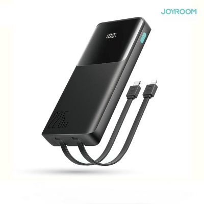 Picture of Joyroom 22.5W Digital Display with Dual Cable Powerbank 10000mAh - Black
