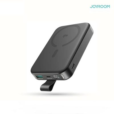 Picture of JOYROOM JR-PBM11 Qi2 Technologys 10000mAh 22.5W Magnetic Power Bank Kickstand Wireless Charger