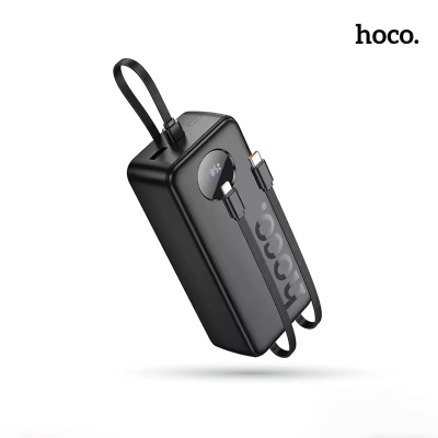 Picture of HOCO J132B 30000mAh 22.5W+PD20W Fast Charging Adapter Travel Power Bank With 3 Cables