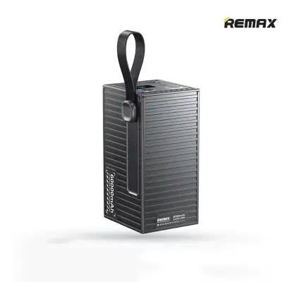 Picture of REMAX - RPP-609 PRO Container Series PD+QC Fast Charging 60000mAh Power Bank ( 20W+22.5W ) With Troch Light - Grey