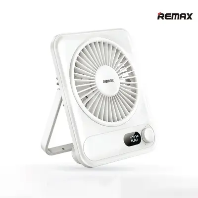 Picture of Remax RS-ZF03 Ultra Slim Rechargable Desktop Fan - White