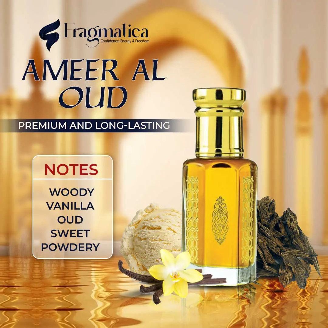 Picture of Fragmatica's Premium and The Strongest Long-lasting Ameer Al Oud Perfume Oil Attar (50 মিলি স্প্রে)