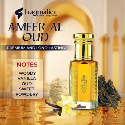 Picture of Fragmatica's Premium and The Strongest Long-lasting Ameer Al Oud Perfume Oil Attar (50 মিলি স্প্রে)
