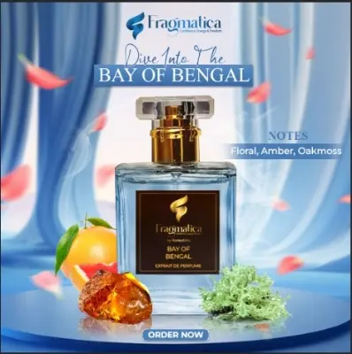 Picture of Bay of BENGAL A premium perfume for men and women by Honestime (10ml)