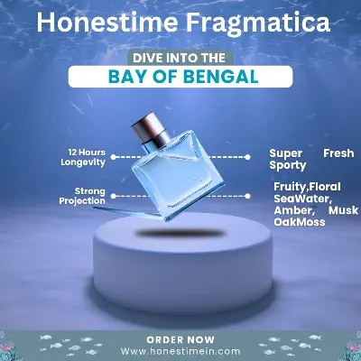 Picture of Bay of BENGAL A premium perfume for men and women by Honestime (6ml)