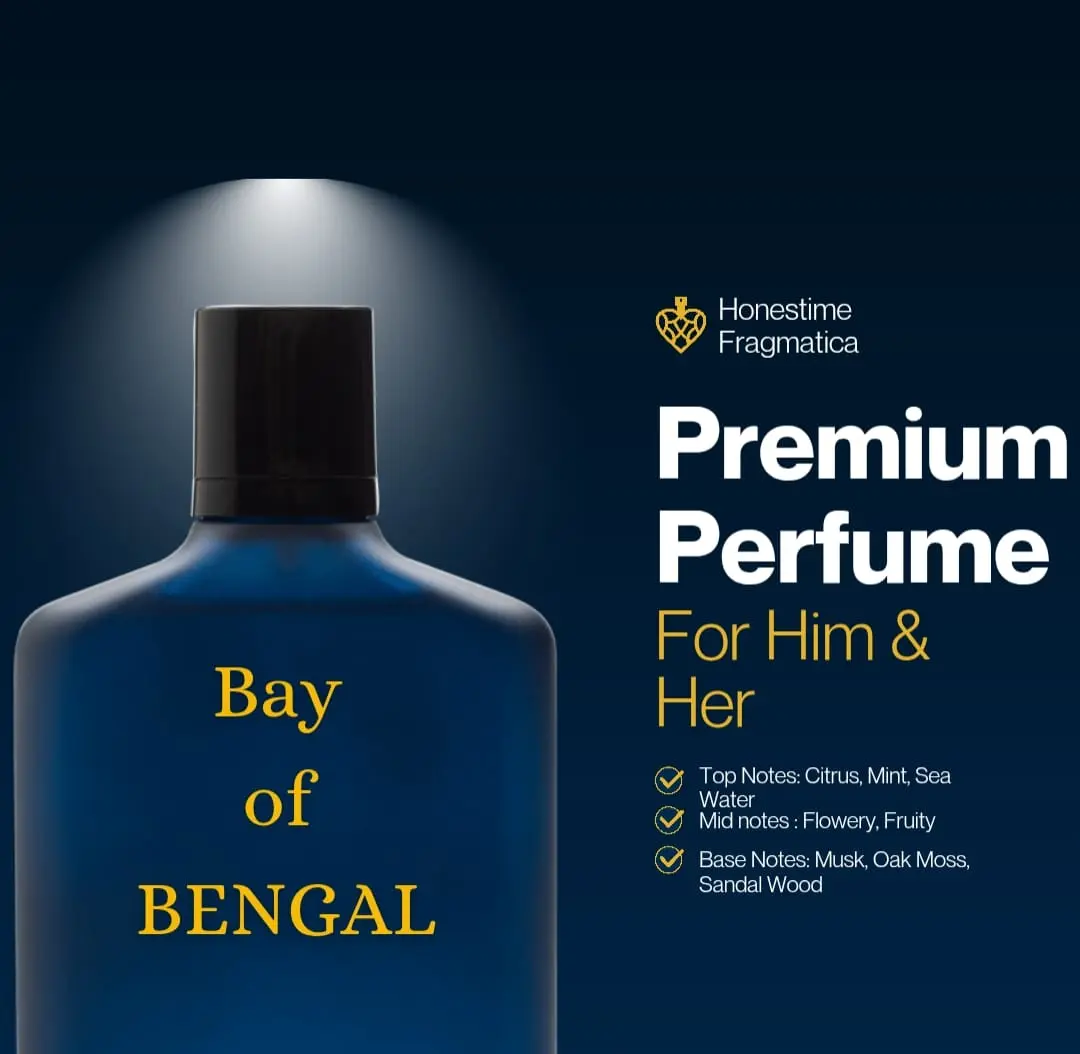 Picture of Bay of BENGAL A premium perfume for men and women by Honestime (3ml)