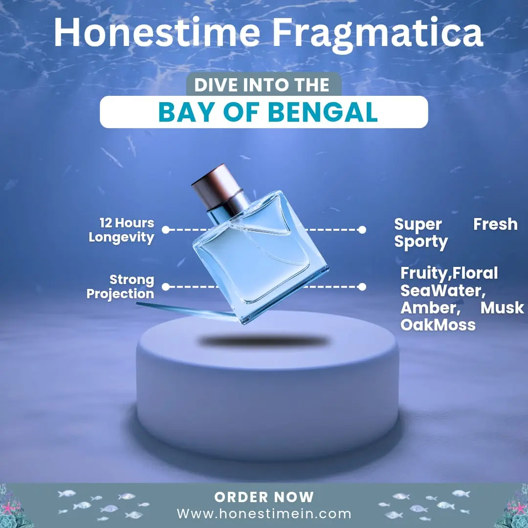 Picture of Bay of BENGAL A premium perfume for men and women by Honestime (100ml)