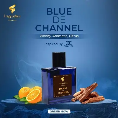 Picture of Bleu de Chanel premium perfume by Honestime Inspired by Chanel !Woody, Aromatic, Citrus (3ml)