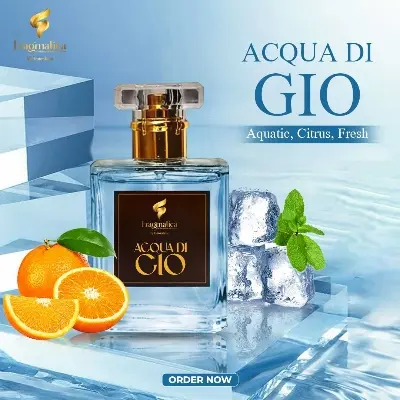 Picture of Aqua Di Gio premium perfume of Fragmatica by Honestime Inspired by Armani ! Aquatic, Citrus, Fresh (50ml)