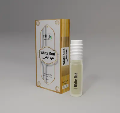 Picture of White Oud 8ML Atar – Long-Lasting, Alcohol-Free Soft Woody & Musky Perfume Oil for Men & WomenExperience the pure elegance of White Oud, a luxurious 8ML alcohol-free atar that blends the richness of oud with the softness of white musk, sandalwood 
