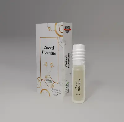 Picture of Creed Aventus 8ML Perfume Oil – Long-Lasting, Alcohol-Free Premium for MenCreed Aventus in a premium 8ML alcohol-free perfume oil. Crafted for powerful, confident men, this long-lasting blends fruity freshness with smoky woods and rich musky (CLEAR)