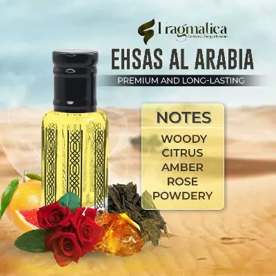 Picture of Fragmatica's Ehsas Al Arabia, The Best Perfume oil Atar one can wear (12ml)