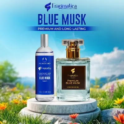 Picture of Fragmatica: Premium Blue Musk Infused with Blue Musk, Salty Ocean Air & Soft Amber. A Tranquil, Invigorating Fragrance that Whispers Confidence. Discover Your Calm, Cool Musk, Crisp Marine Notes & Subtle Woods. A Refreshing Blue Scent for Sophitication (3mg)