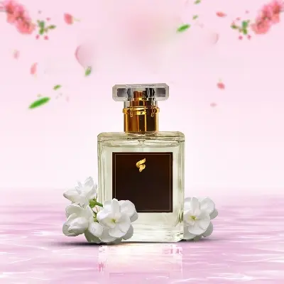 Picture of Fragmatica x Honestime: Royal Jasmin Belle - "Jasmin Belle" Perfume. A Majestic EDP with Exquisite Belle Phool, Creamy White Florals & Subtle Green Notes. Your Crown of Fragrance. (15mg)