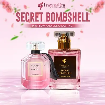 Picture of Fragmatica Secret Bombshell Premium Eau De Parfum - Grapefruit & Jasmine Scent, Long-Lasting & Bold, Made in France (10mg,Not Specified)